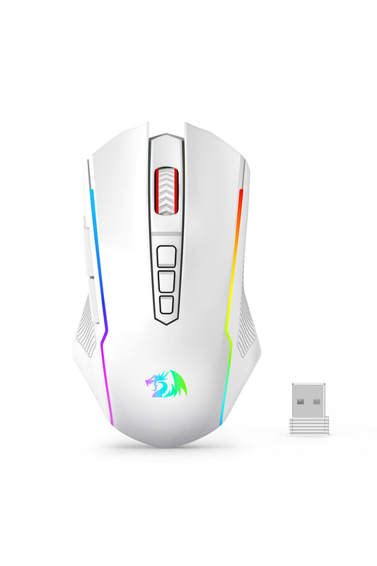 REDRAGON - M914-W-RGB NIX 3Mode Mouse - white