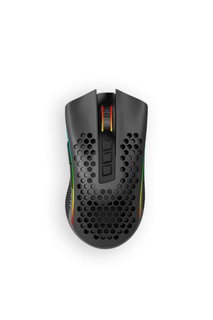 REDRAGON - Redragon M808-KS Storm Pro Black Dual-Mode Wireless RGB Gaming Mouse - black
