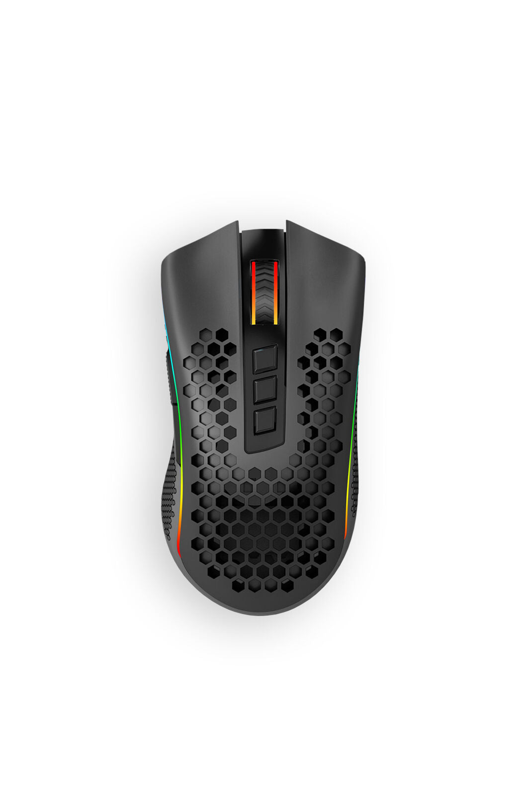 REDRAGON - Redragon M808-KS Storm Pro Black Dual-Mode Wireless RGB Gaming Mouse - black