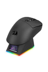 ELECTRONIC REBELLION - Ebony Dual 8K Mouse,Black - black