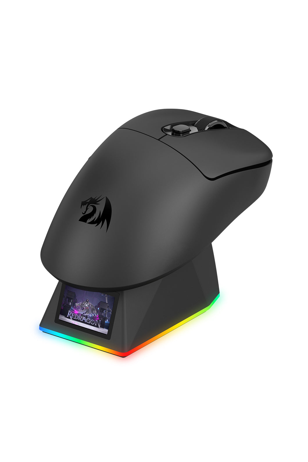ELECTRONIC REBELLION - Ebony Dual 8K Mouse,Black - black