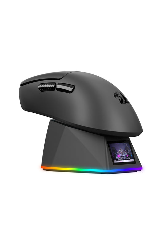 ELECTRONIC REBELLION - Ebony Dual 8K Mouse,Black - black