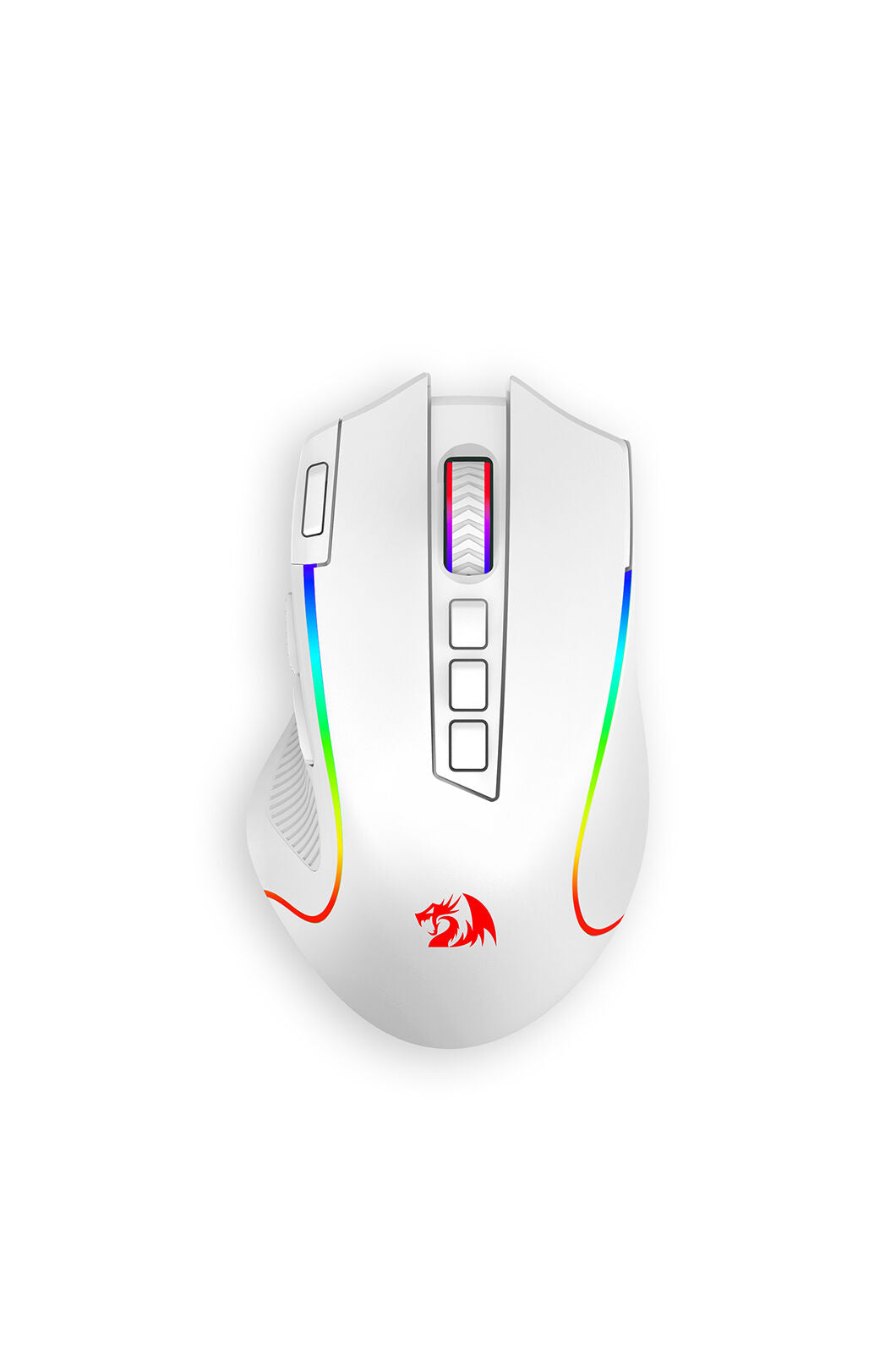 REDRAGON - M612W-RGB-PRO Gaming Mouse-White - white