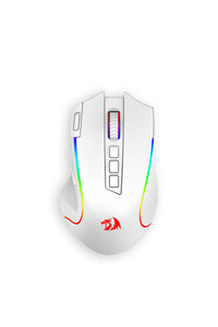 REDRAGON - M612W-RGB-PRO Gaming Mouse-White - white