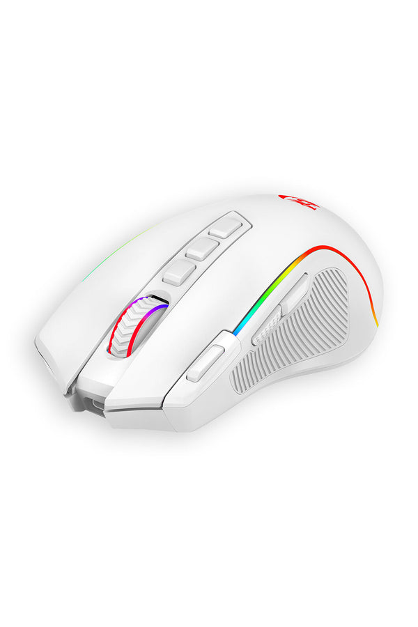 REDRAGON - M612W-RGB-PRO Gaming Mouse-White - white