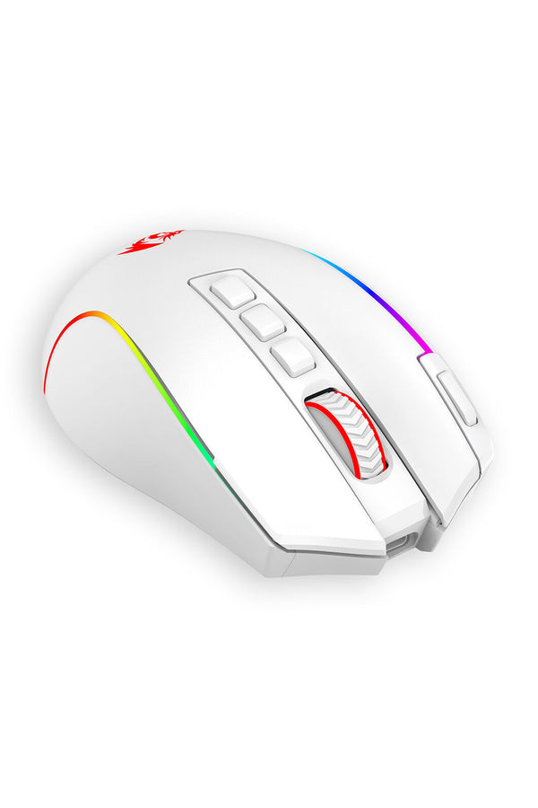 REDRAGON - M612W-RGB-PRO Gaming Mouse-White - white