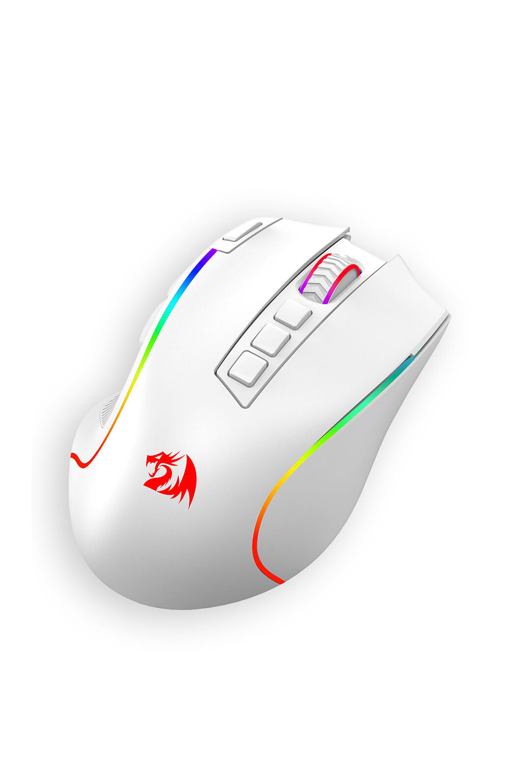 REDRAGON - M612W-RGB-PRO Gaming Mouse-White - white