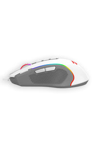 REDRAGON - Redragon M612WG Predator White/Grey 8000 DPI Wired RGB Gaming Mouse - white-grey