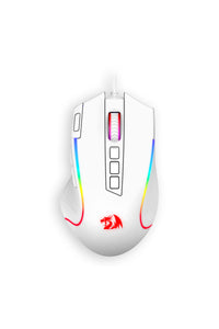 REDRAGON - M612W-RGB Gaming Mouse-White - white