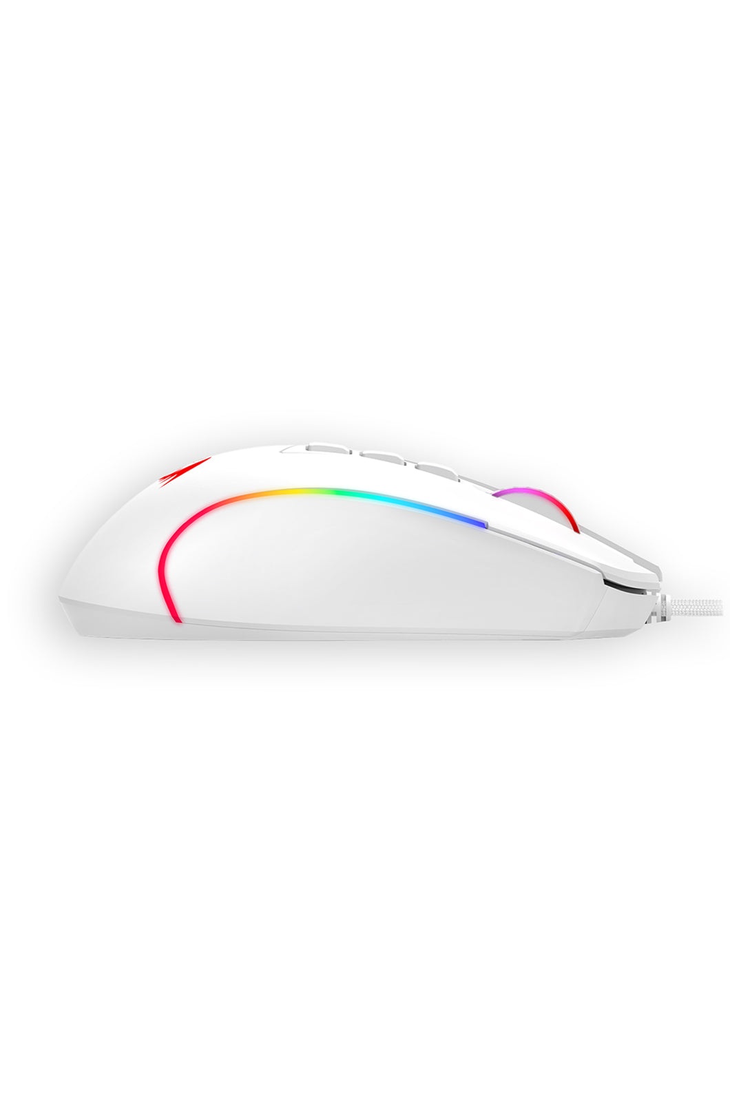 REDRAGON - M612W-RGB Gaming Mouse-White - white