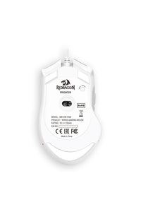 REDRAGON - M612W-RGB Gaming Mouse-White - white