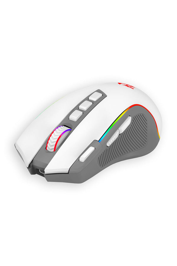 REDRAGON - M612WG-RGB-PRO Gaming Mouse-White/Grey - white-grey