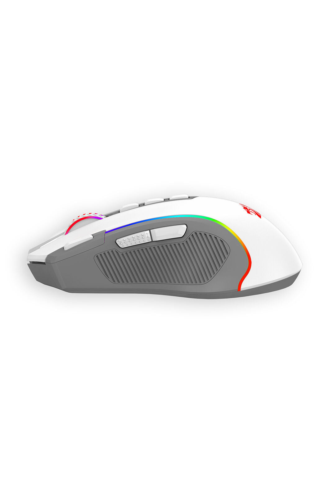 REDRAGON - M612WG-RGB-PRO Gaming Mouse-White/Grey - white-grey