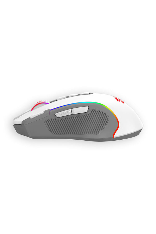 REDRAGON - M612WG-RGB-PRO Gaming Mouse-White/Grey - white-grey