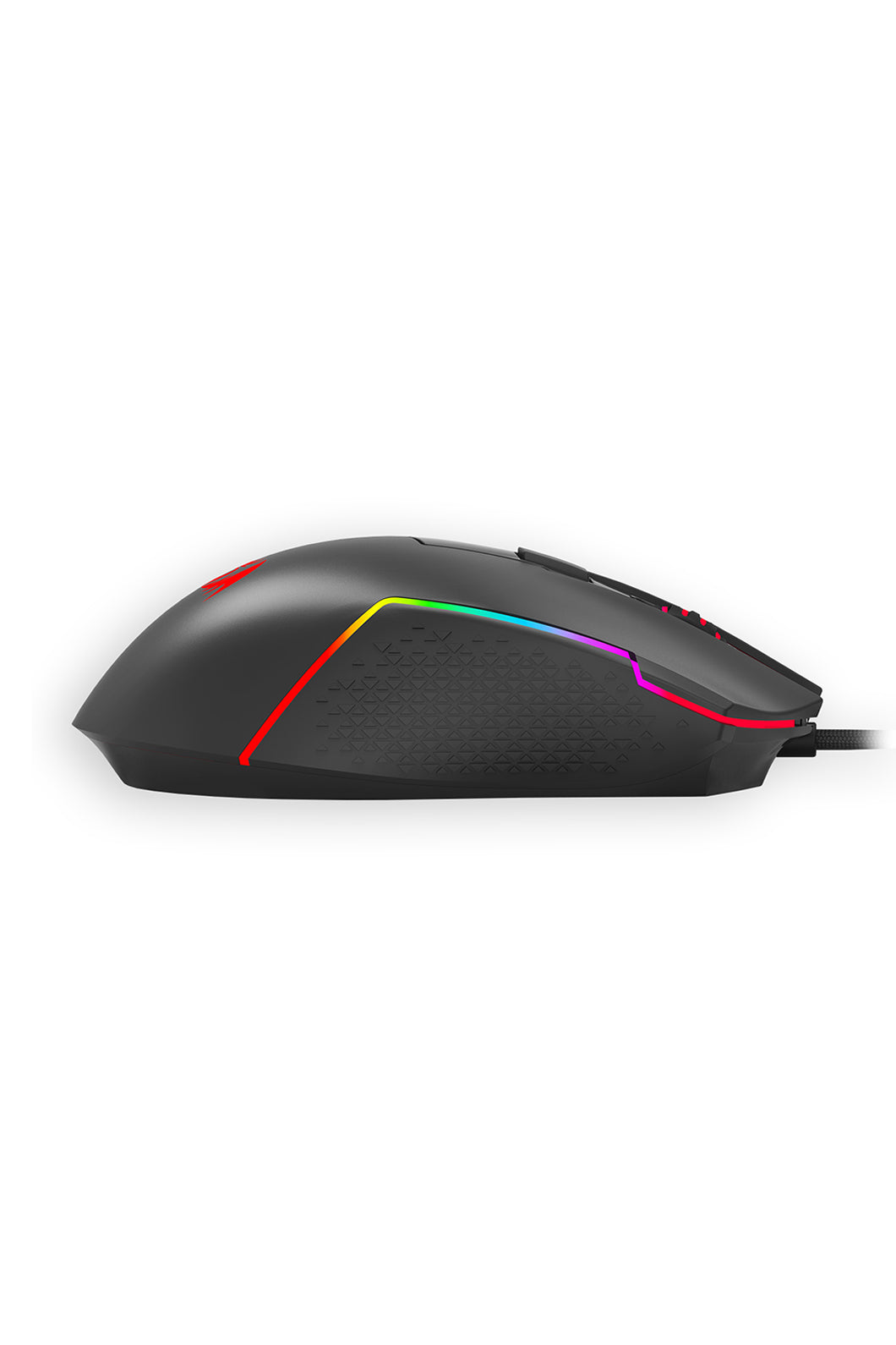 REDRAGON - Redragon M616 Trident Gaming Mouse Wired RGB 5 DPI Levels - black
