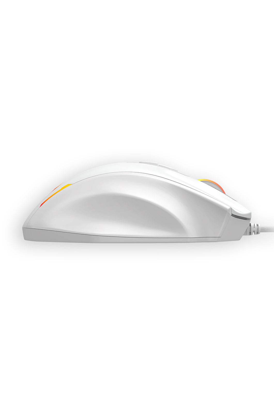 REDRAGON - Redragon M908 Impact White 12,400 DPI MMO Wired RGB Gaming Mouse - white