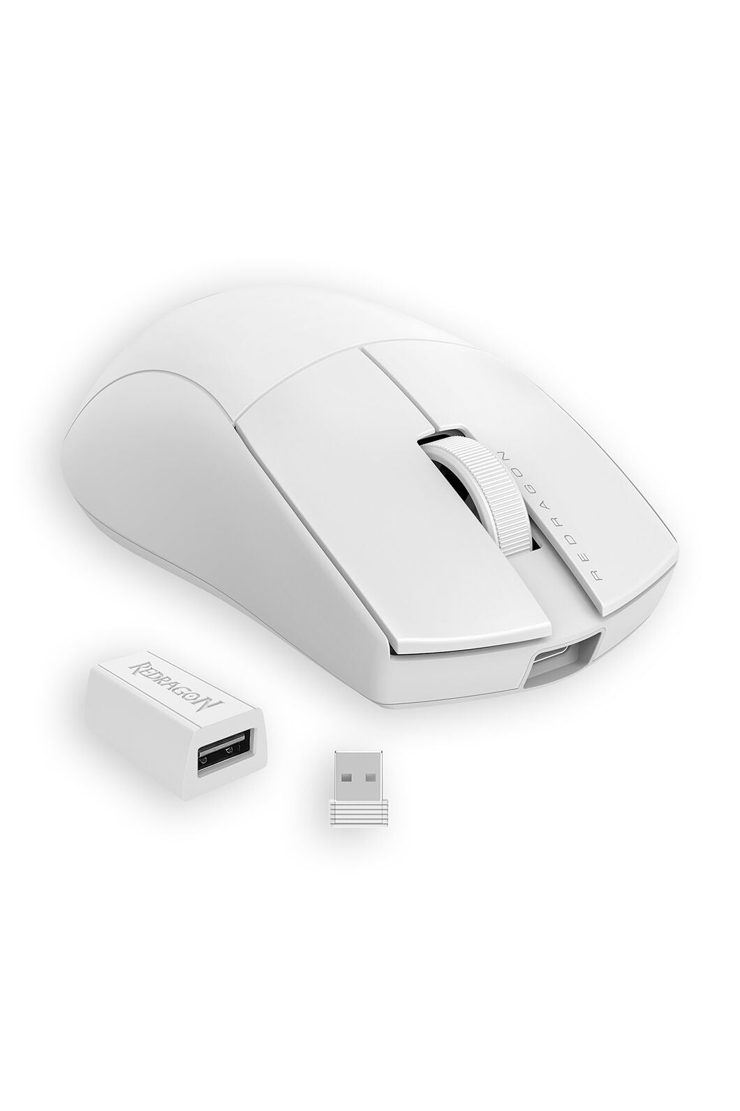 REDRAGON - M916W-PRO-1K K1ng Mouse-White - white