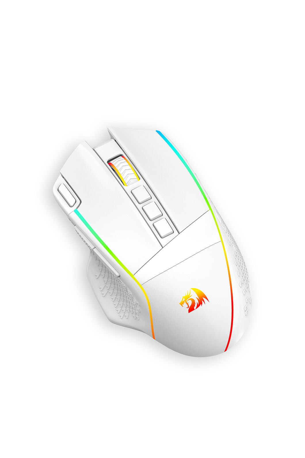 REDRAGON - M991W-RGB-PRO Top level Mouse-White - white