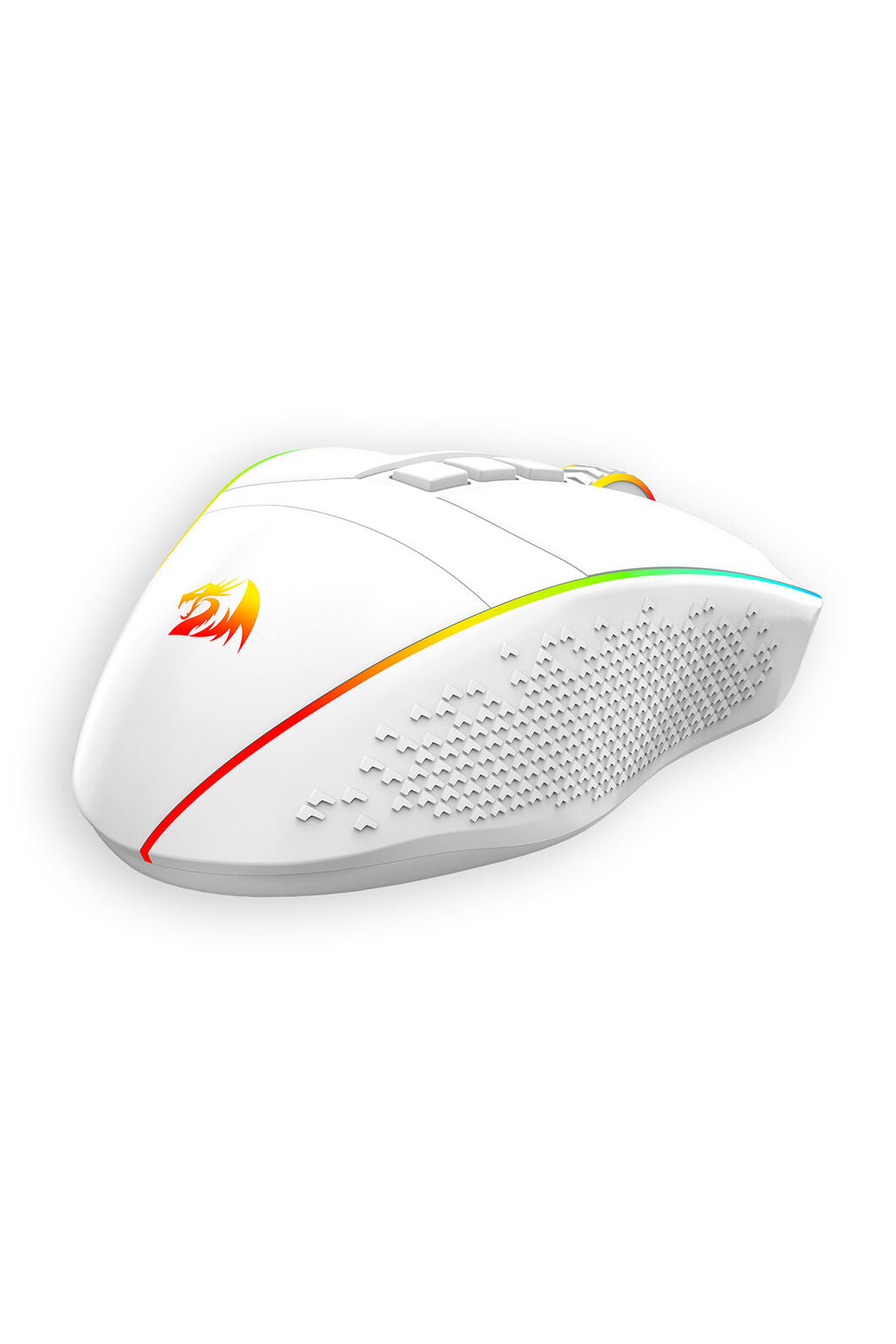 REDRAGON - M991W-RGB-PRO Top level Mouse-White - white