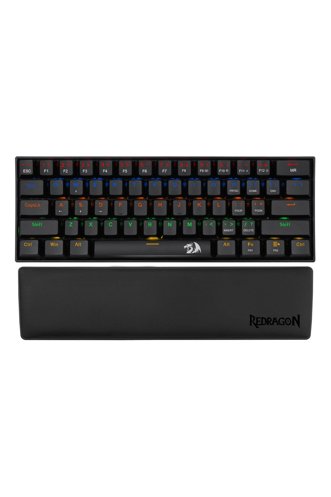 REDRAGON - Redragon P035 Meteor S Black Ergonomic Keyboard Wrist Rest Pad - black