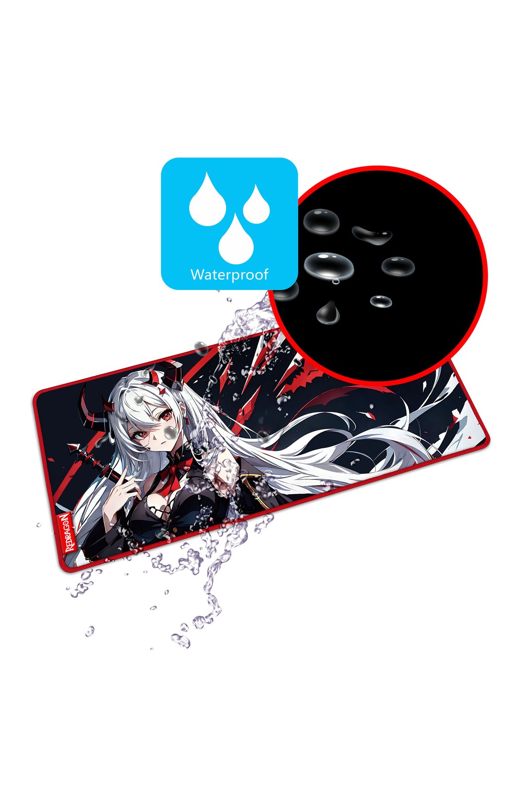 REDRAGON - P047 L AK2 L, Mousepad - black