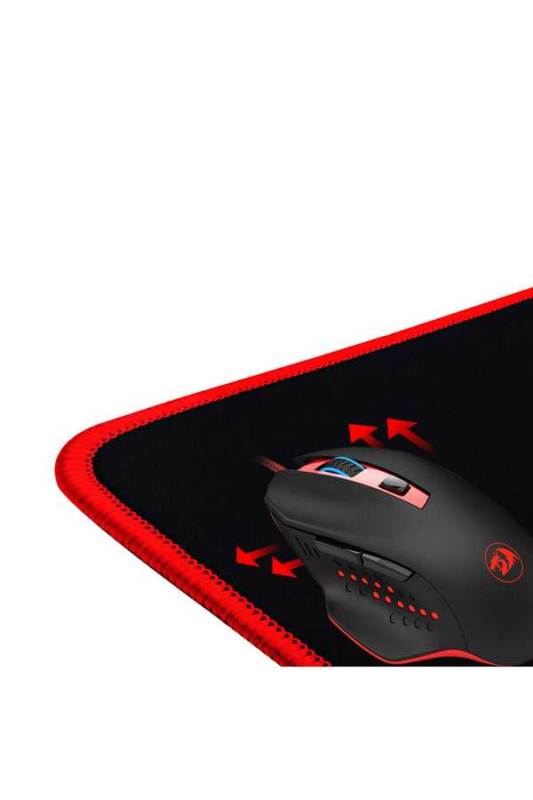 REDRAGON - Redragon P003 Black Extended Smooth Glide Gaming Mouse Pad - black