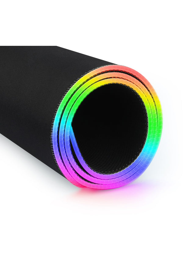 REDRAGON - Redragon P033 NeptuneX Black Extended RGB Lighting Gaming Mouse Pad - black