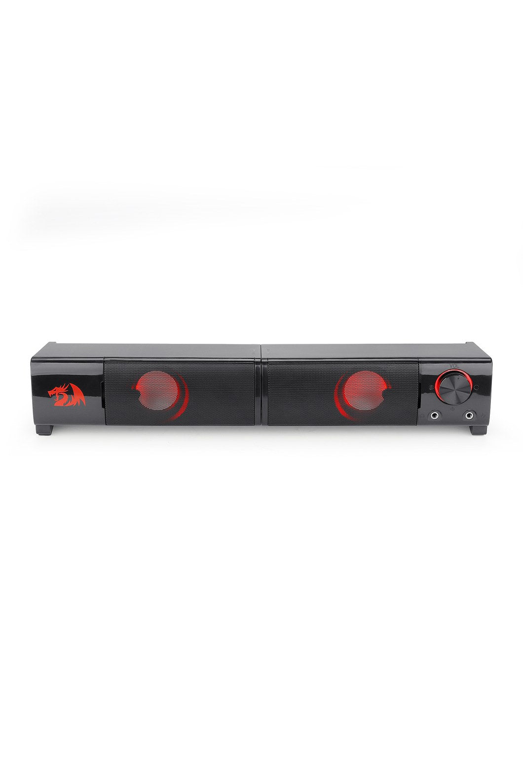 REDRAGON - Redragon GS550 Orpheus Black Compact Stereo Sound Bar Speaker - black