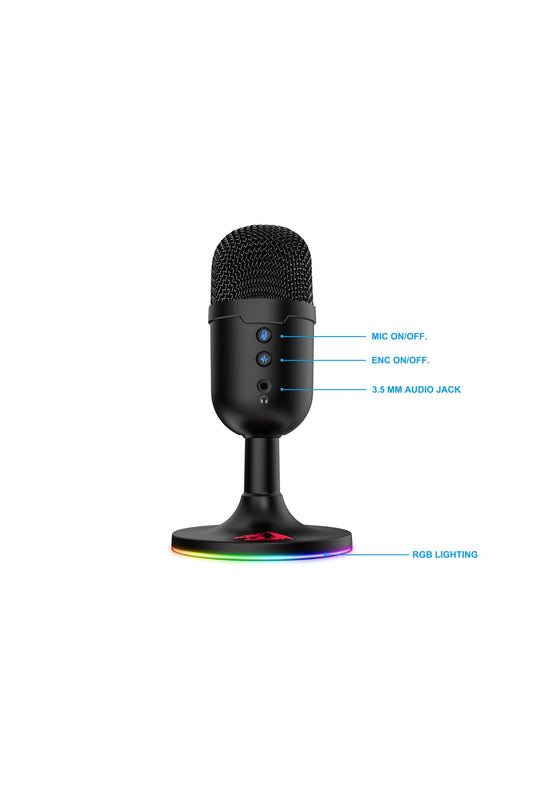 REDRAGON - GM303 Pulsar Studio Microphone - black