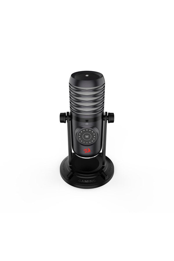 REDRAGON - Redragon GM306 Stellar Is Black USB RGB Multi-Pattern Condenser Microphone - black