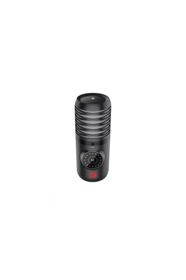REDRAGON - Redragon GM306 Stellar Is Black USB RGB Multi-Pattern Condenser Microphone - black