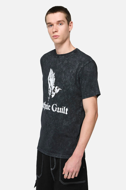 Pulp Kitchen - Catholic Guilt Unisex Tee - vintage-black