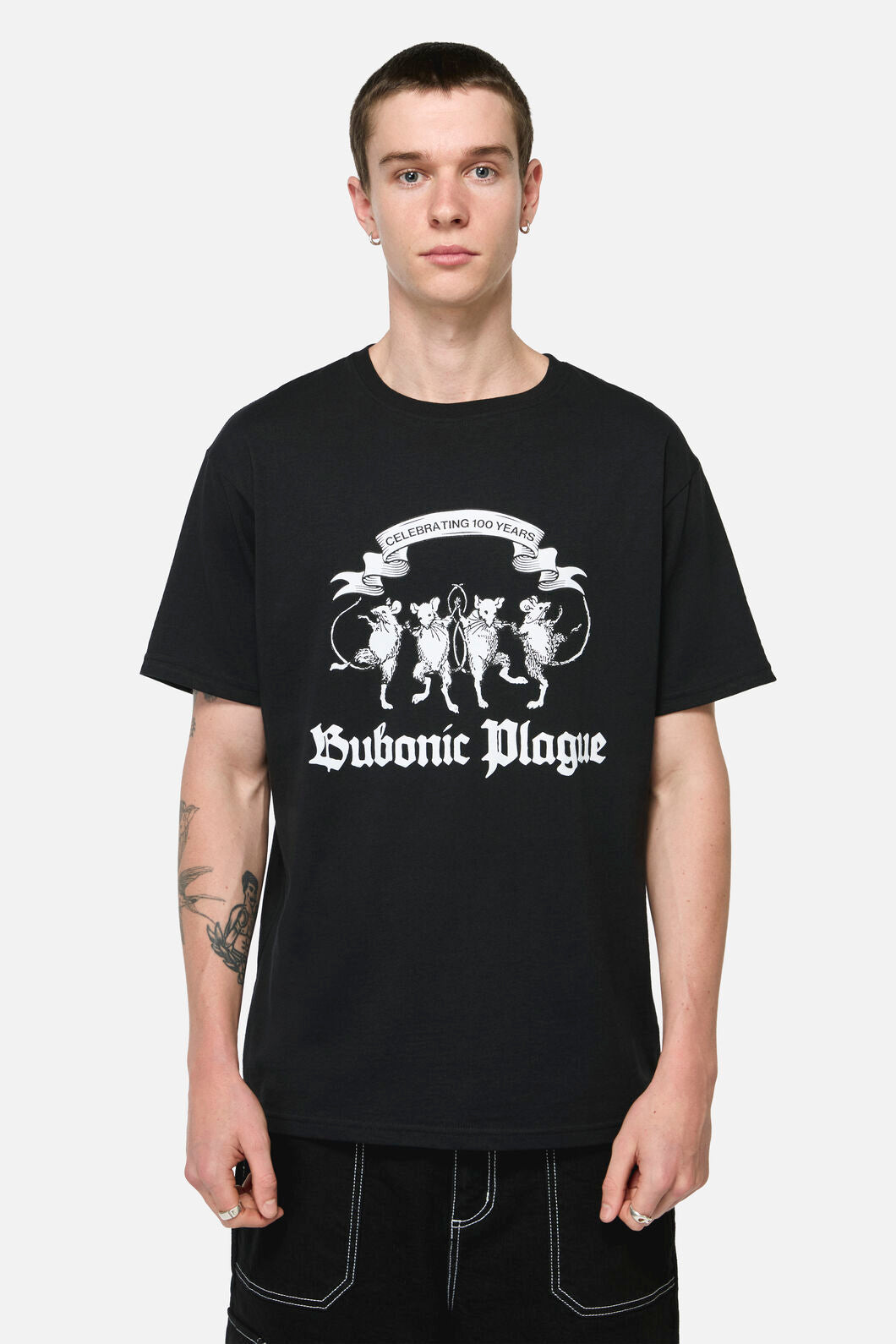 Pulp Kitchen - Plague Unisex Tee - black