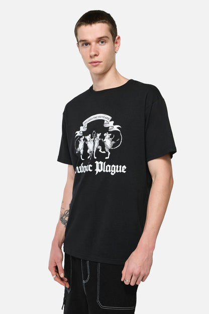 Pulp Kitchen - Plague Unisex Tee - black
