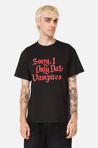 Pulp Kitchen - Vampire Lover Unisex Tee - black