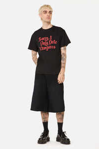 Pulp Kitchen - Vampire Lover Unisex Tee - black