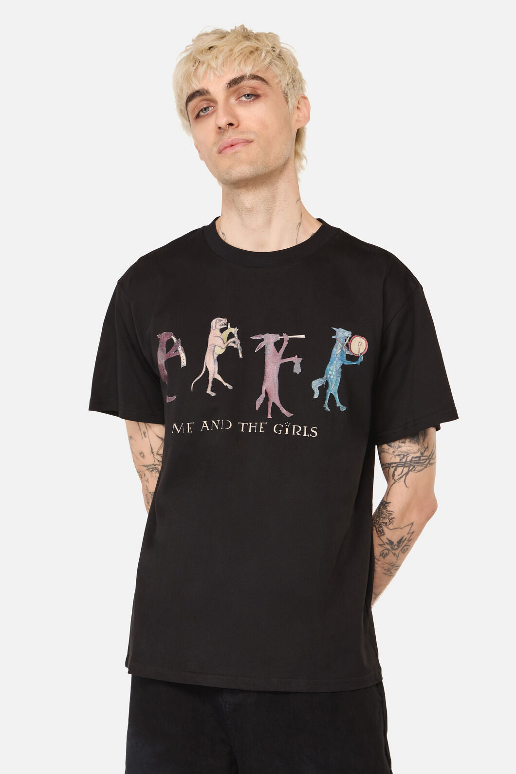 Pulp Kitchen - Band Unisex Tee - black