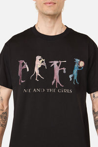 Pulp Kitchen - Band Unisex Tee - black