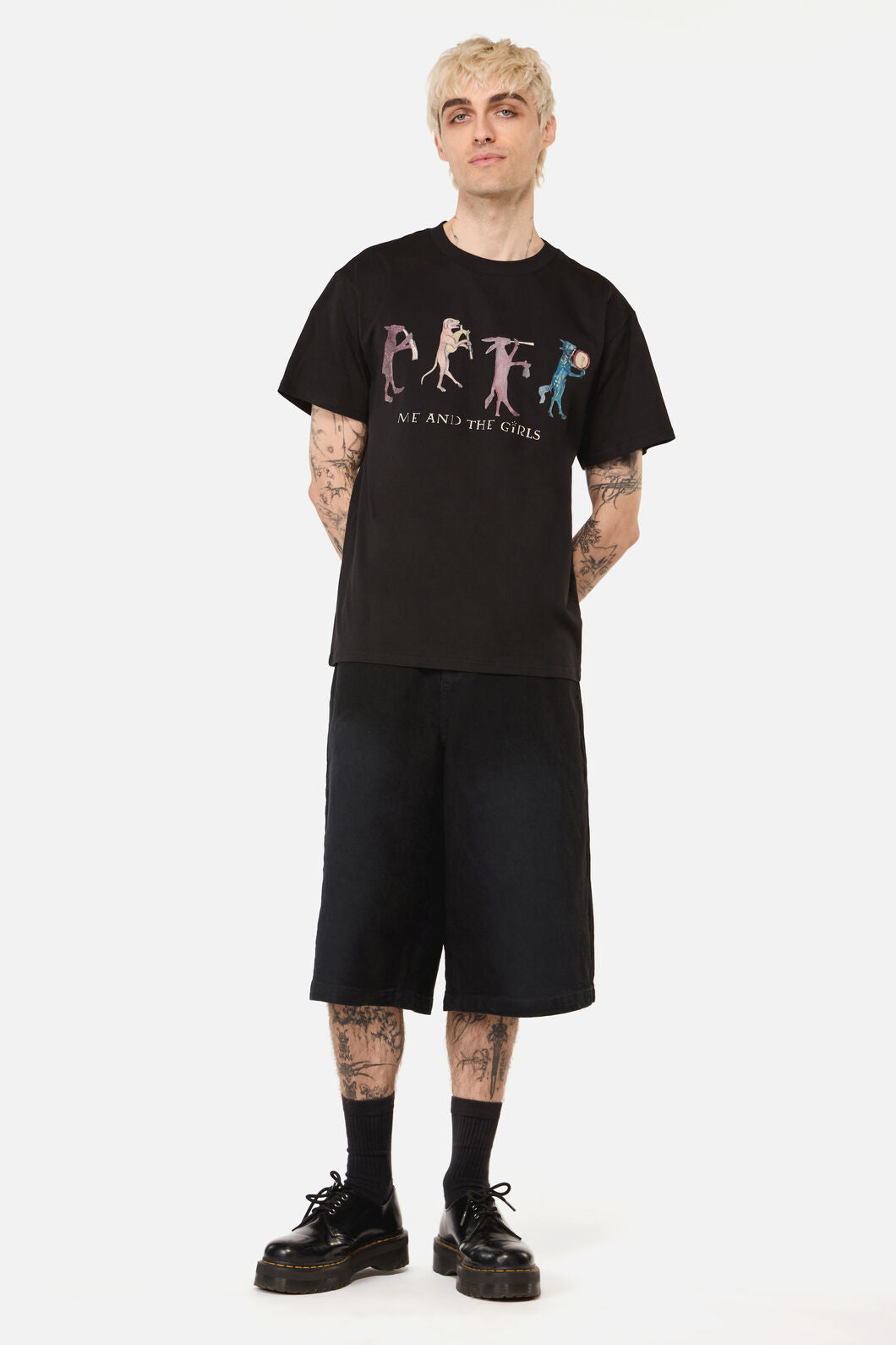 Pulp Kitchen - Band Unisex Tee - black