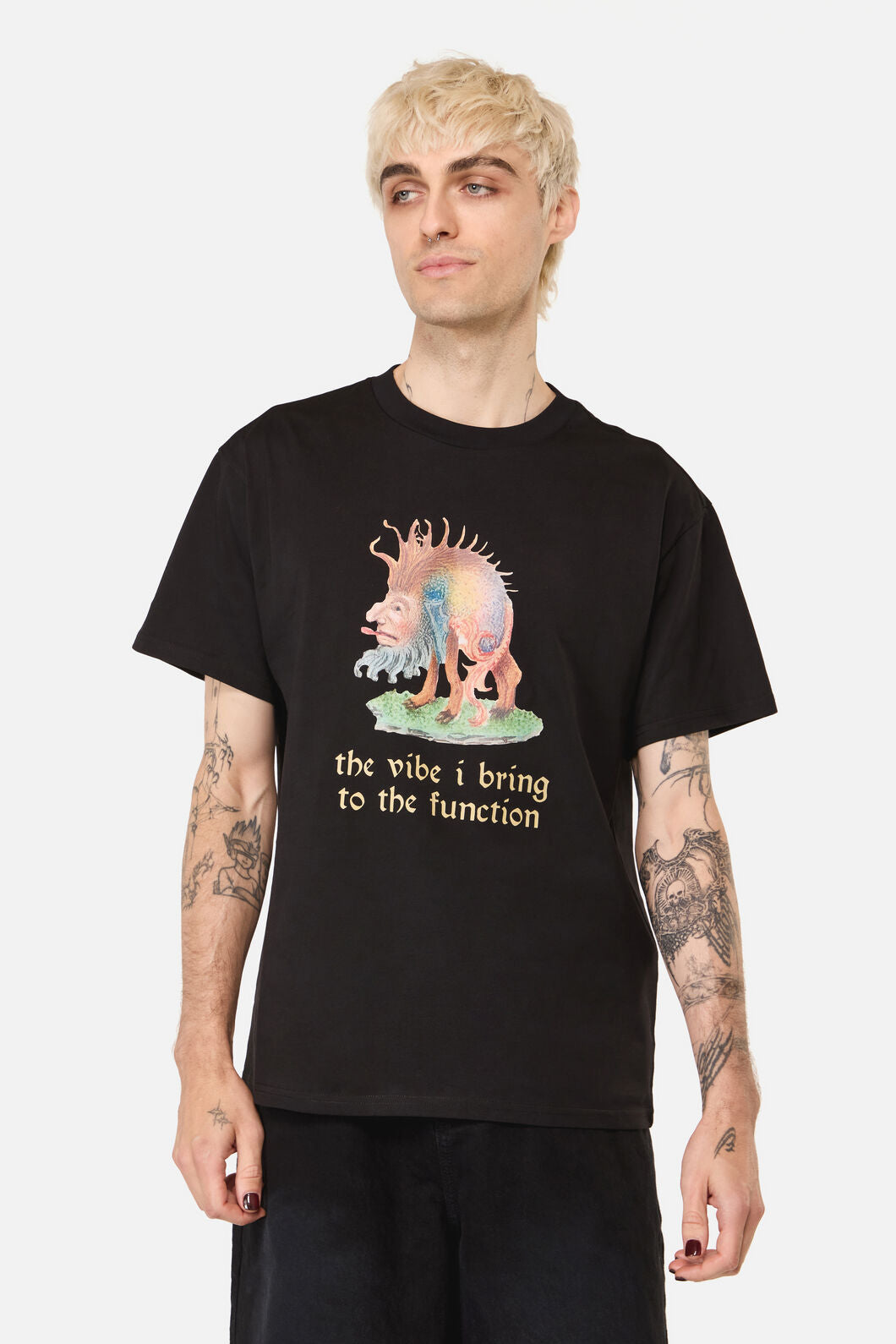 Pulp Kitchen - Vibes Unisex Tee - black