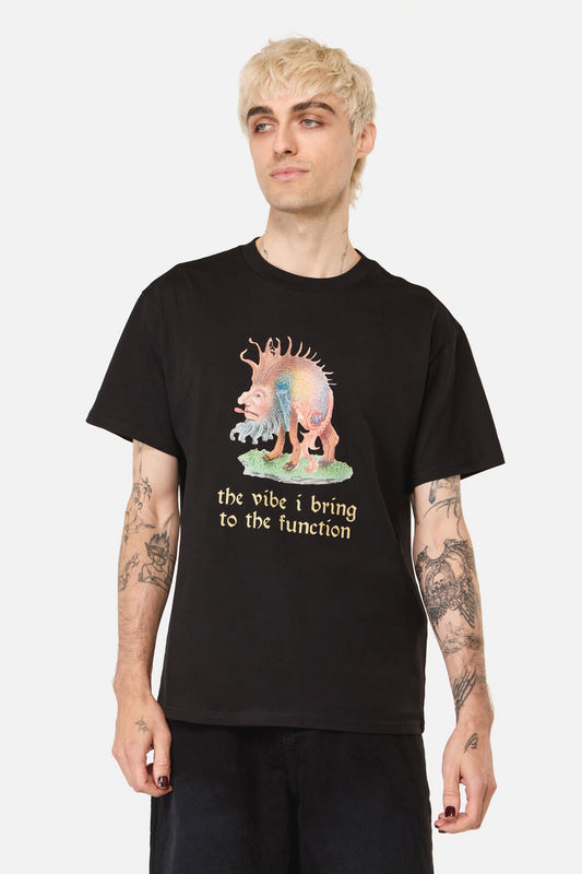 Pulp Kitchen - Vibes Unisex Tee - black