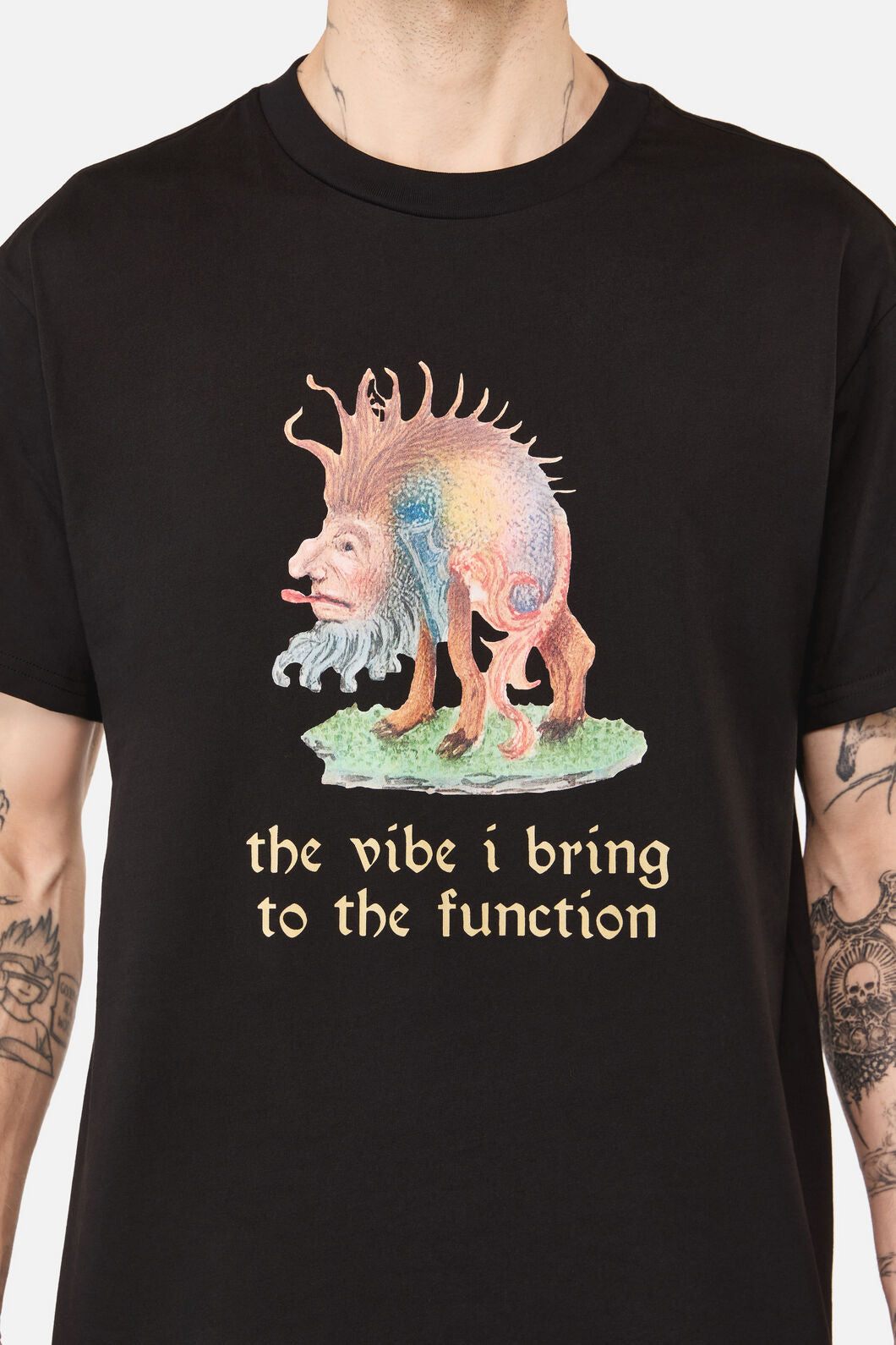 Pulp Kitchen - Vibes Unisex Tee - black