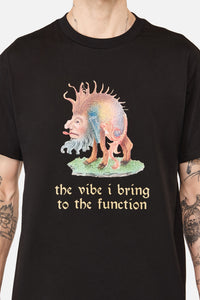 Pulp Kitchen - Vibes Unisex Tee - black