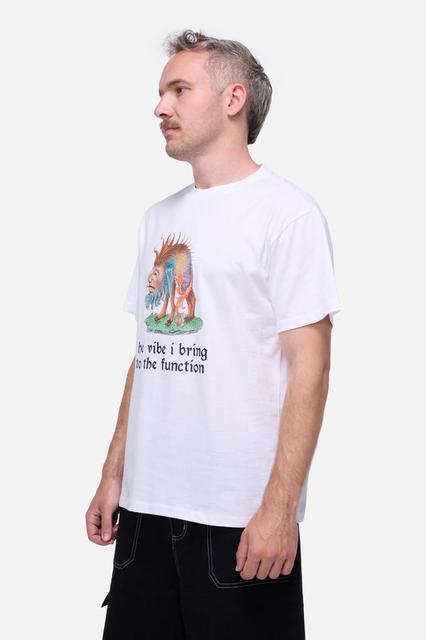 Pulp Kitchen - Vibes Unisex Tee - white