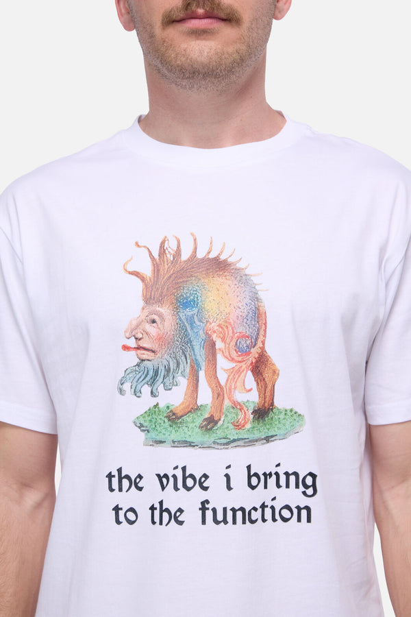 Pulp Kitchen - Vibes Unisex Tee - white