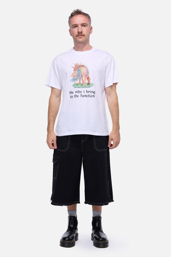 Pulp Kitchen - Vibes Unisex Tee - white