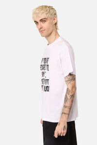 Pulp Kitchen - Scared Unisex Tee - white