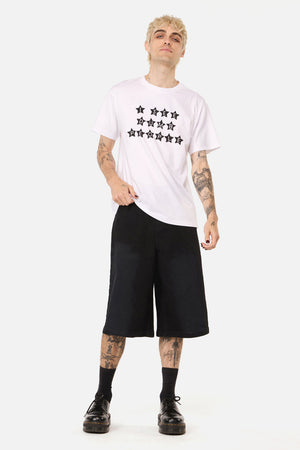 Pulp Kitchen - Dumb People Unisex Tee - white