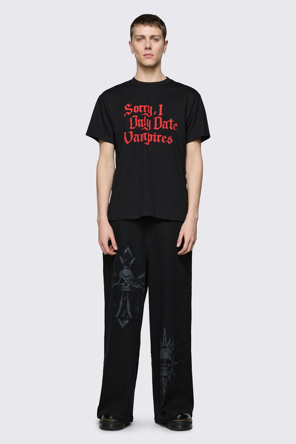 Pulp Kitchen - Vampire Lover Unisex Tee - black