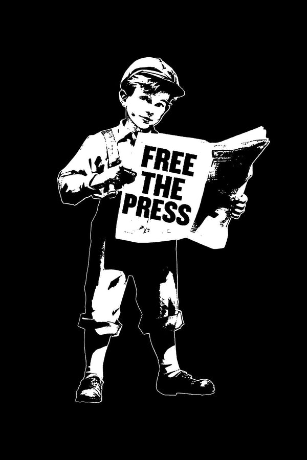 Pulp Kitchen - Free The Press - black